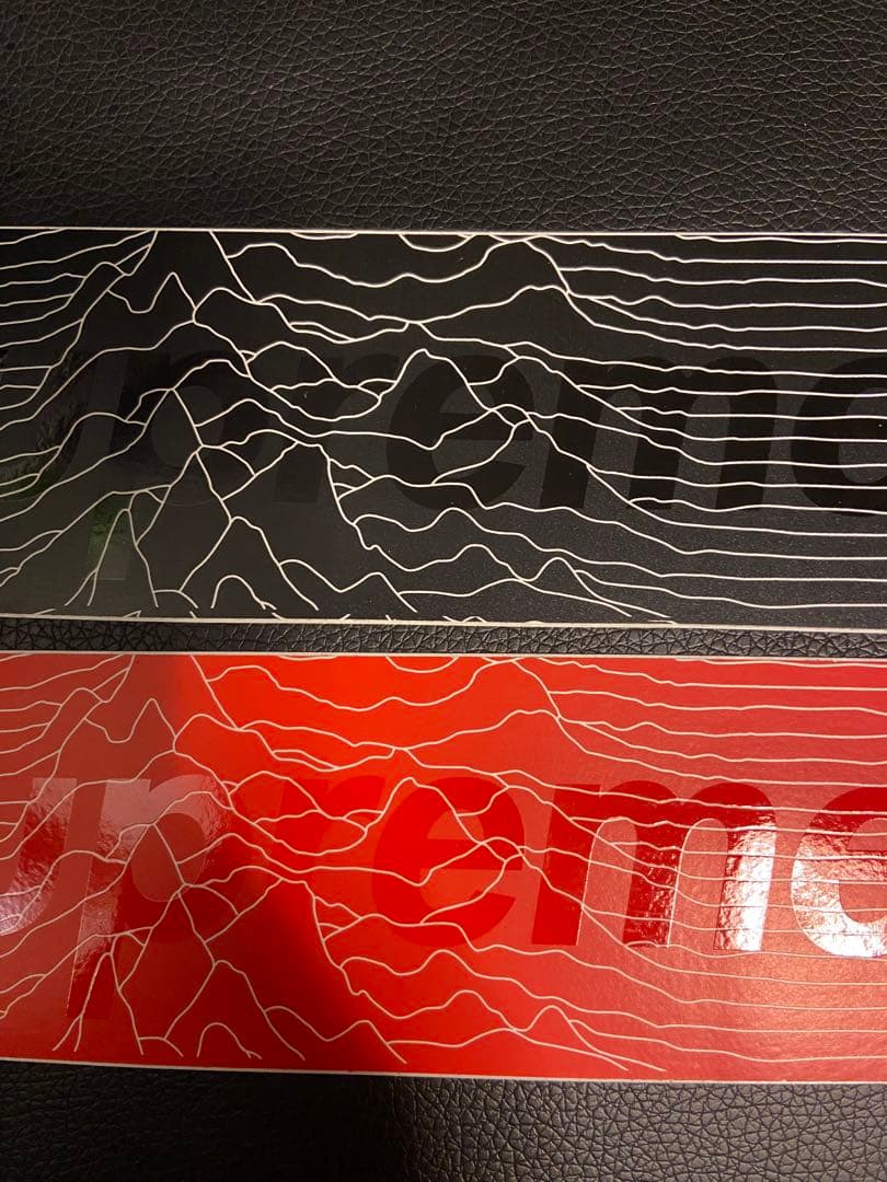 Supreme × Joy Division ステッカー2枚セット