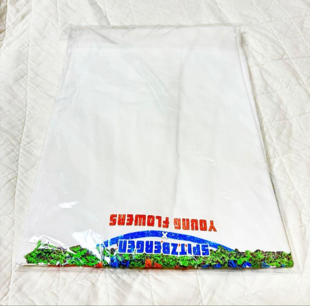 ♦︎新品未使用・未開封品♦︎フラカン・スピッツ限定コラボグッズTシャツ♦︎XL♦︎白♦︎