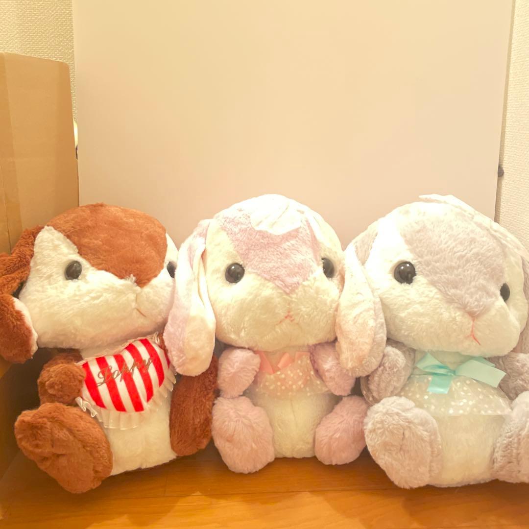 ぽてうさろっぴーぬいぐるみまとめ売り　2