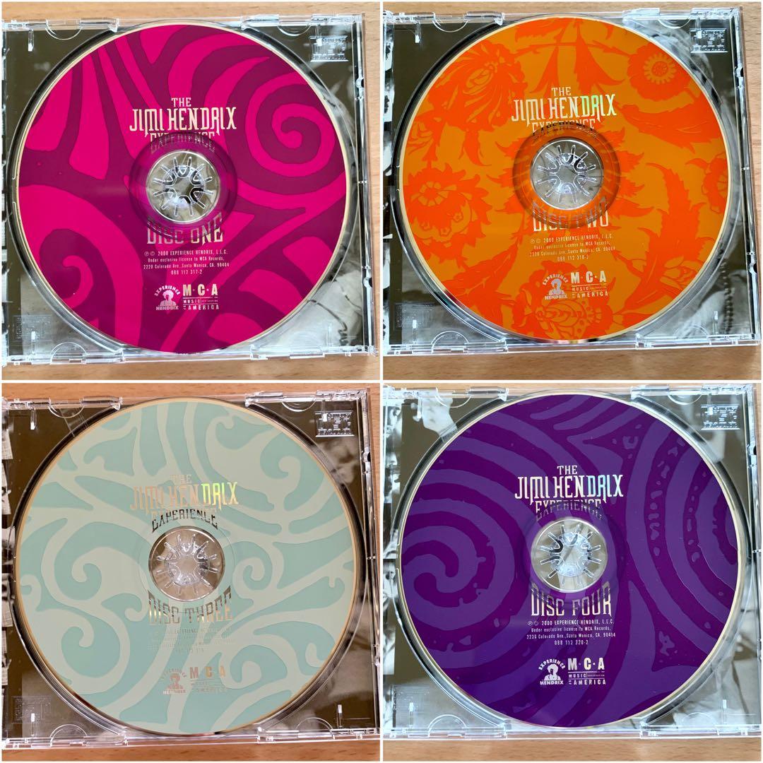 【新品同様】 ジミ・ヘンドリックス・エクスペリエンス　４枚組　BOXセット