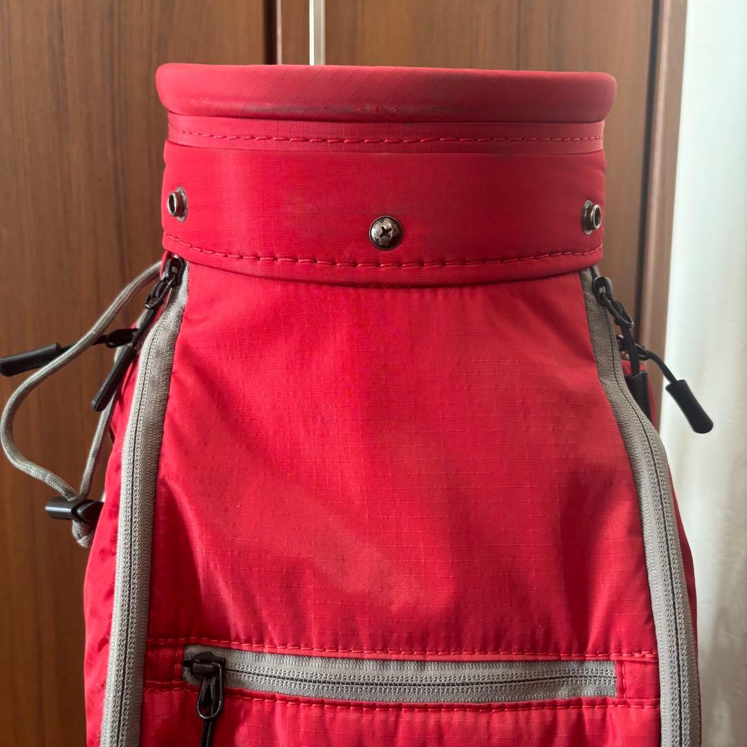 BRIEFING GOLF CR-6 レッド　キャディバッグ