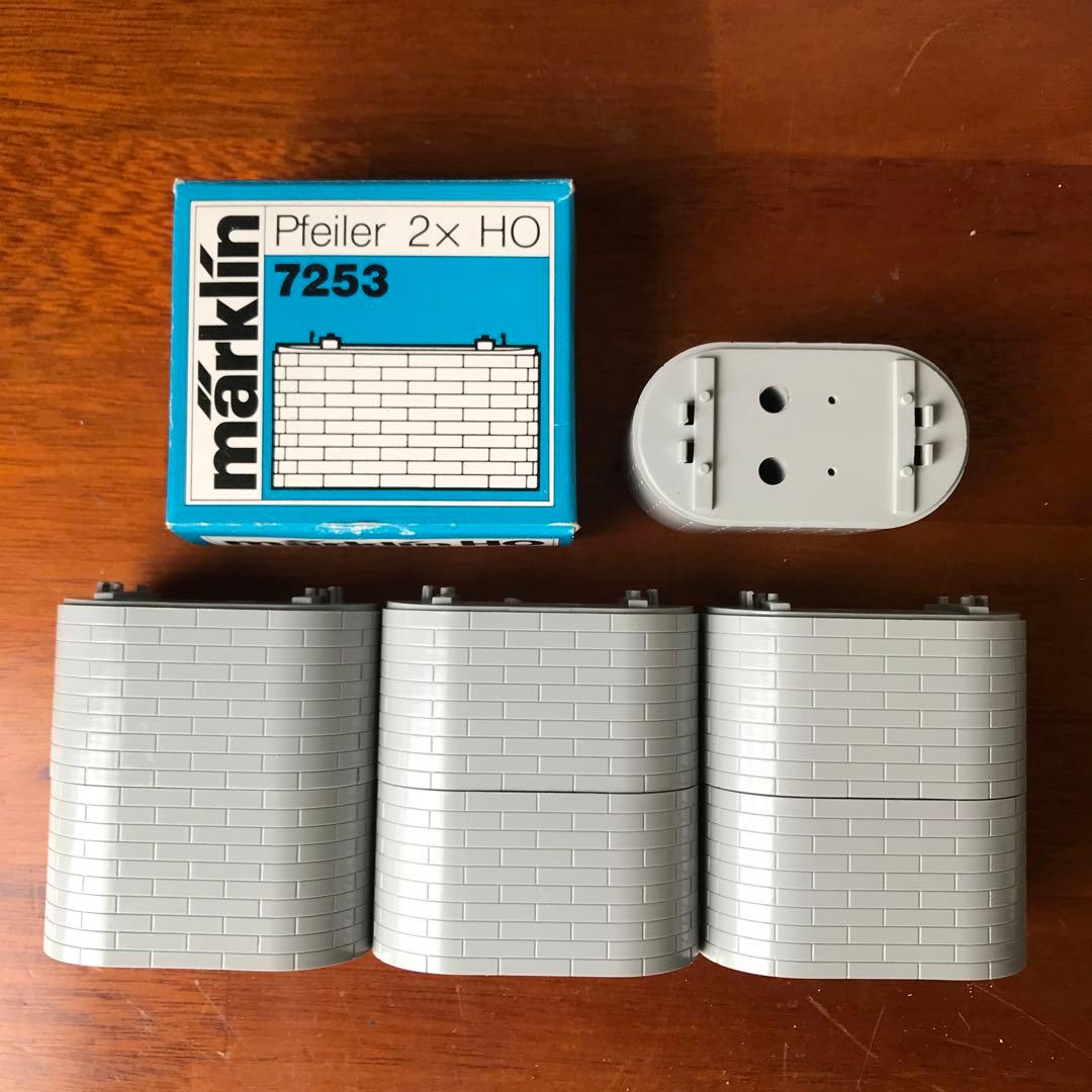 メルクリン HO 7267 7268 7269 橋梁　725x 橋脚　鉄橋 美品