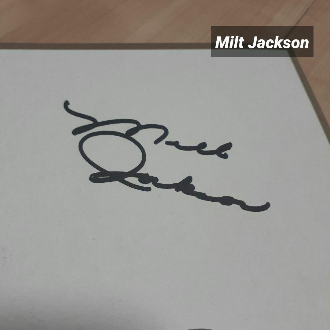 モダン・ジャズ・カルテット MJQ 直筆サイン 貴重 レア