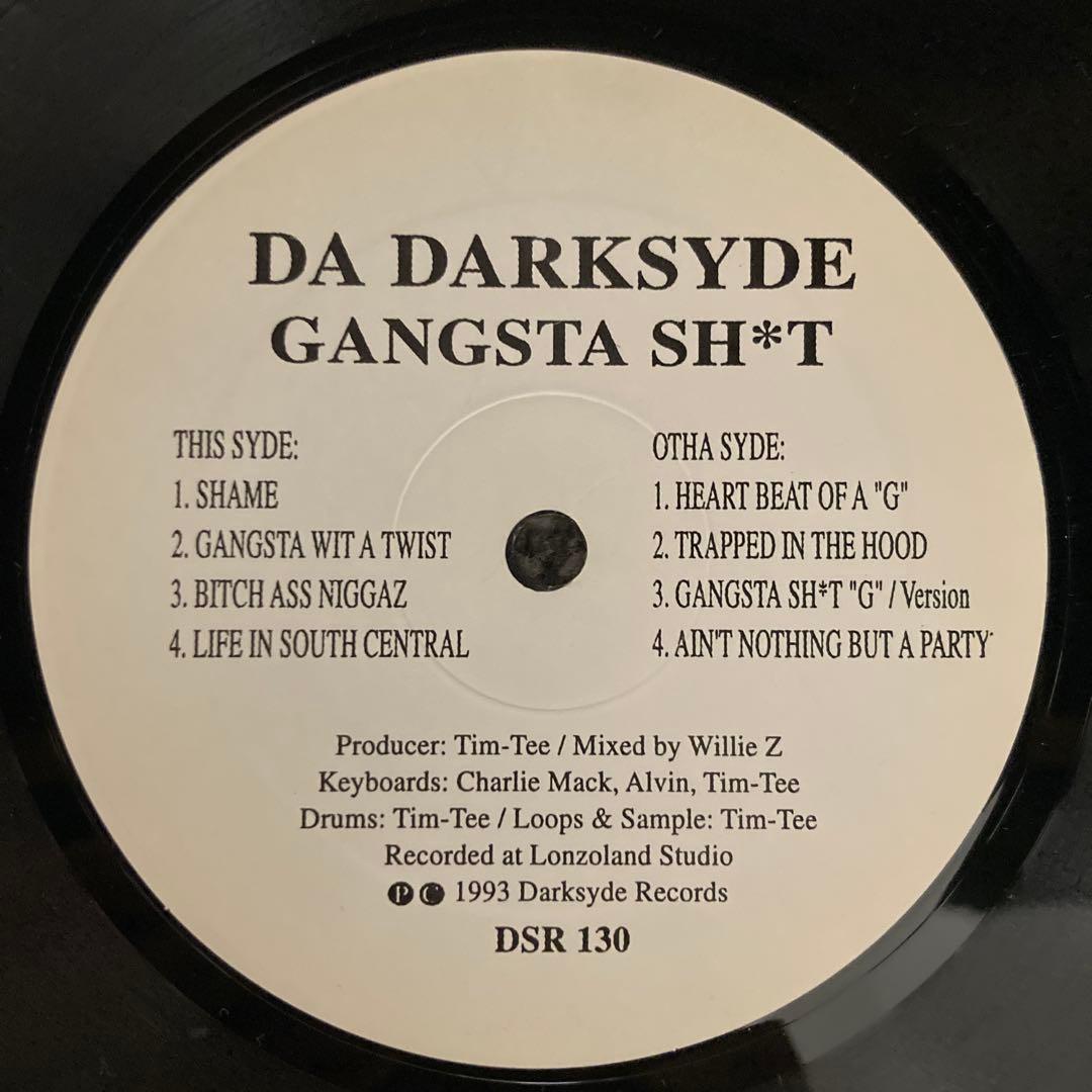 激レアG-RAP DA DARKSYDE LP GANGSTA SH*T