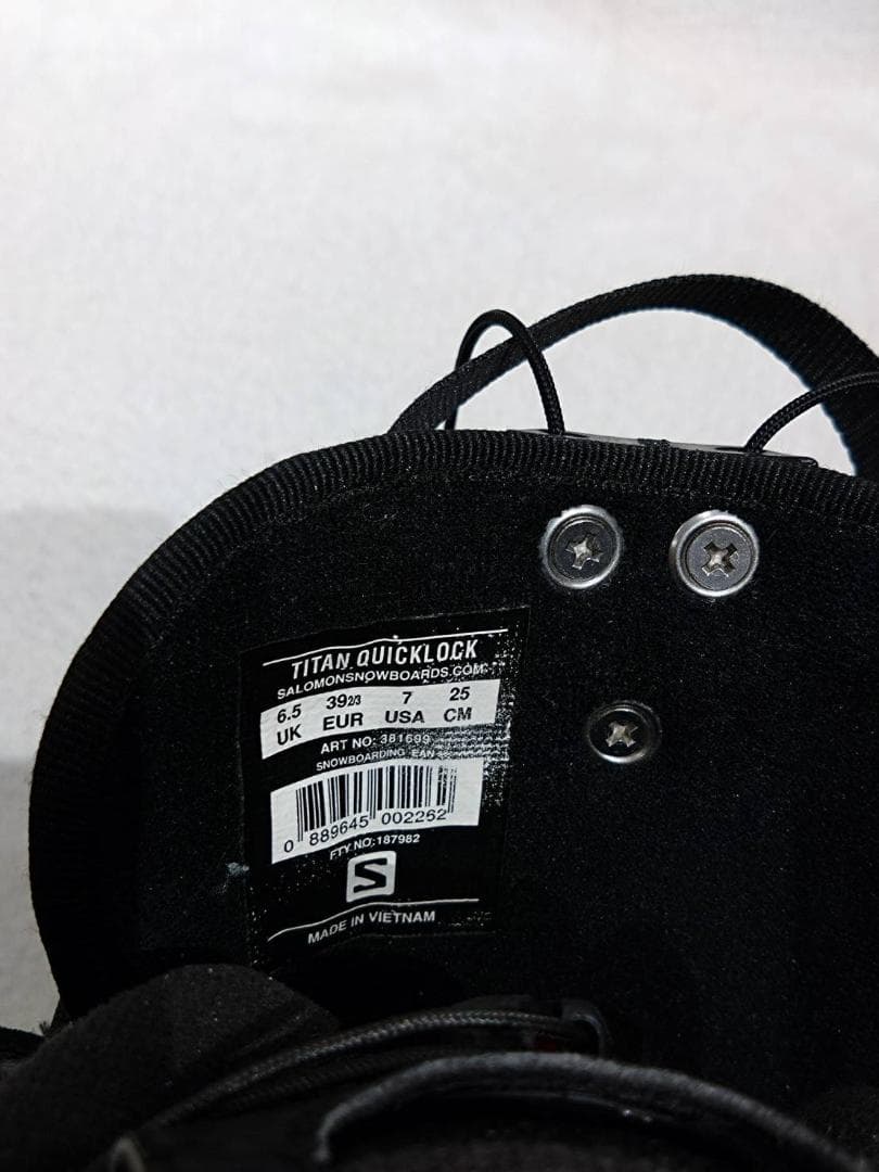 Salomon Titan Quicklock スノーボードブーツ 25cm