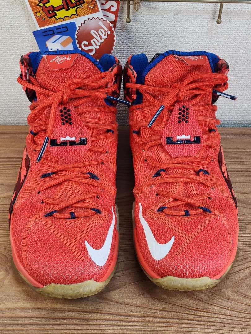 ​【希少】NIKE LEBRON 12 USA 27cm レブロン12