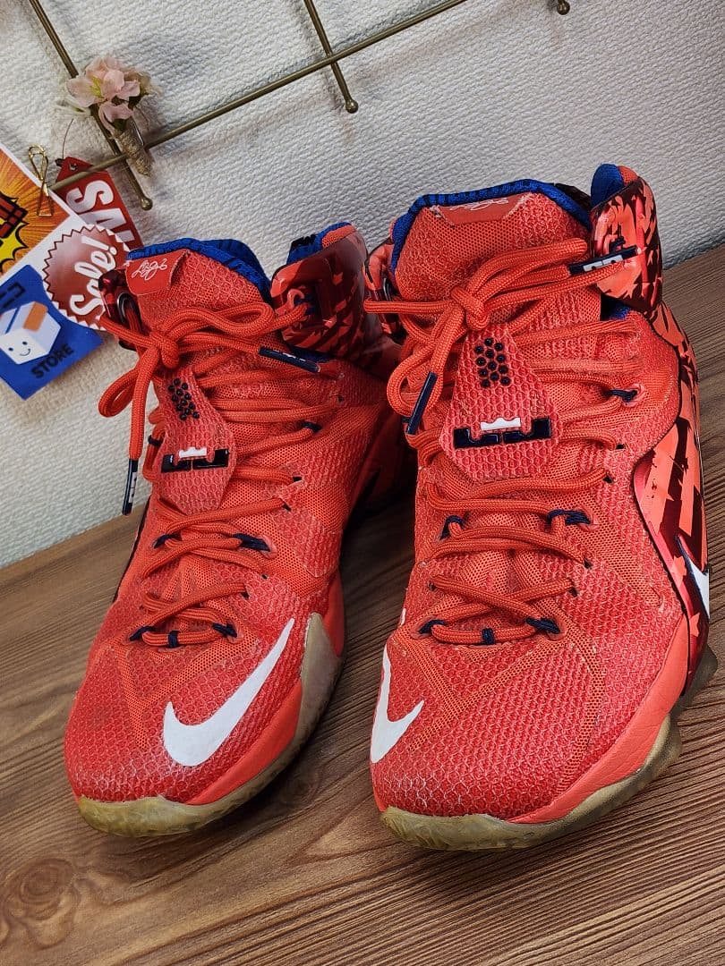 ​【希少】NIKE LEBRON 12 USA 27cm レブロン12