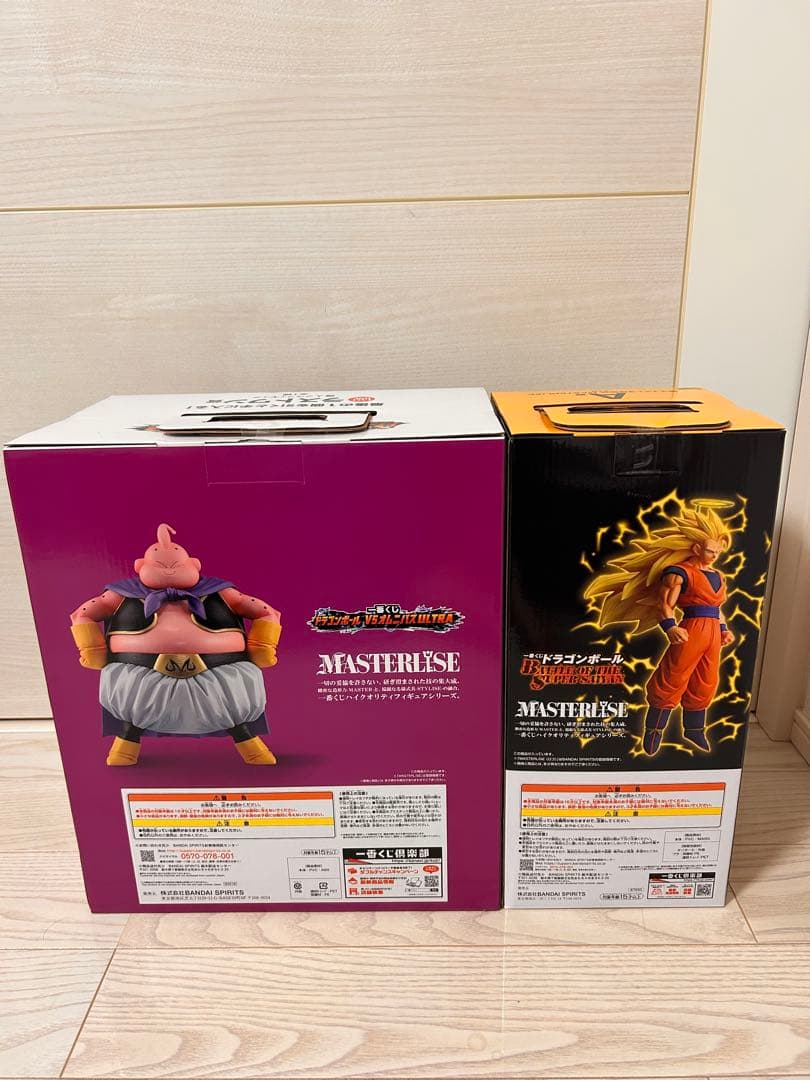 一番くじ ドラゴンボール 超サイヤ人3孫悟空 魔神ブウ　MASTERLISE