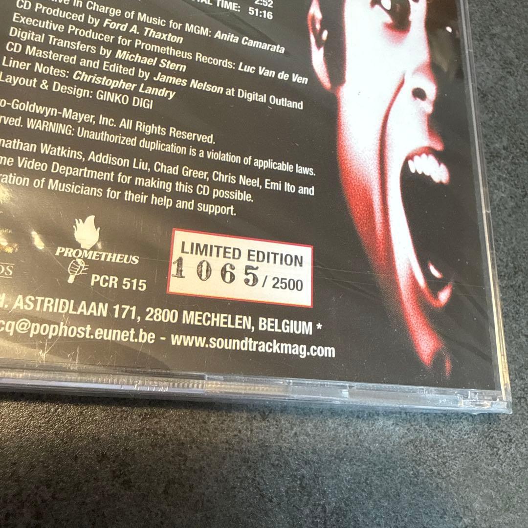 廃盤　オリジナルサウンドトラックCD 「ミッドナイトクロス」2500枚限定