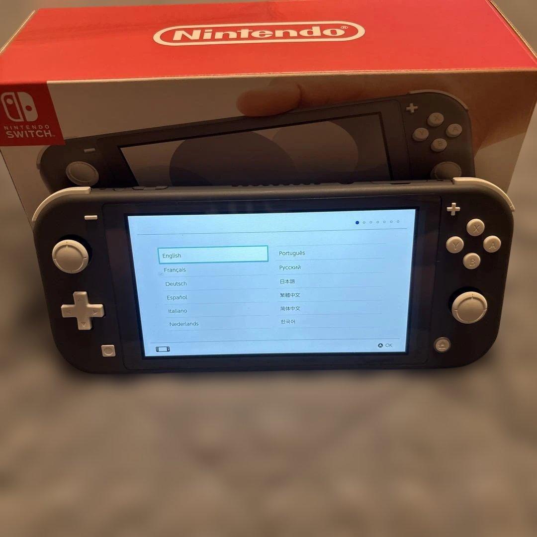 Nintendo Switch Lite グレー 美品