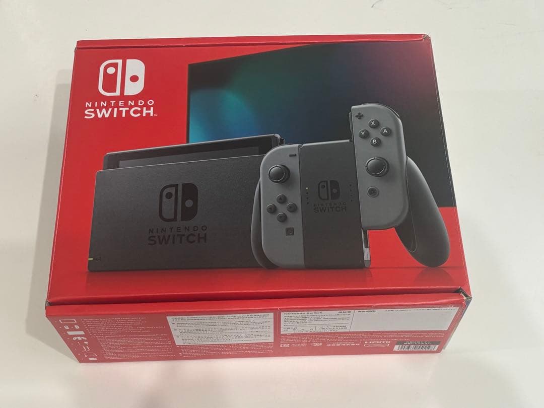 Nintendo Switch 本体 グレー 2025年8月29日購入 美品