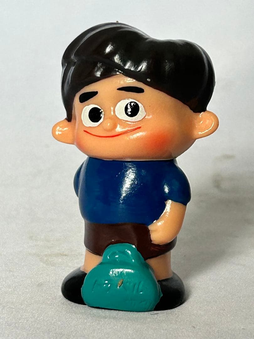 トラベルミン坊や　青服　貯金箱　エーザイ