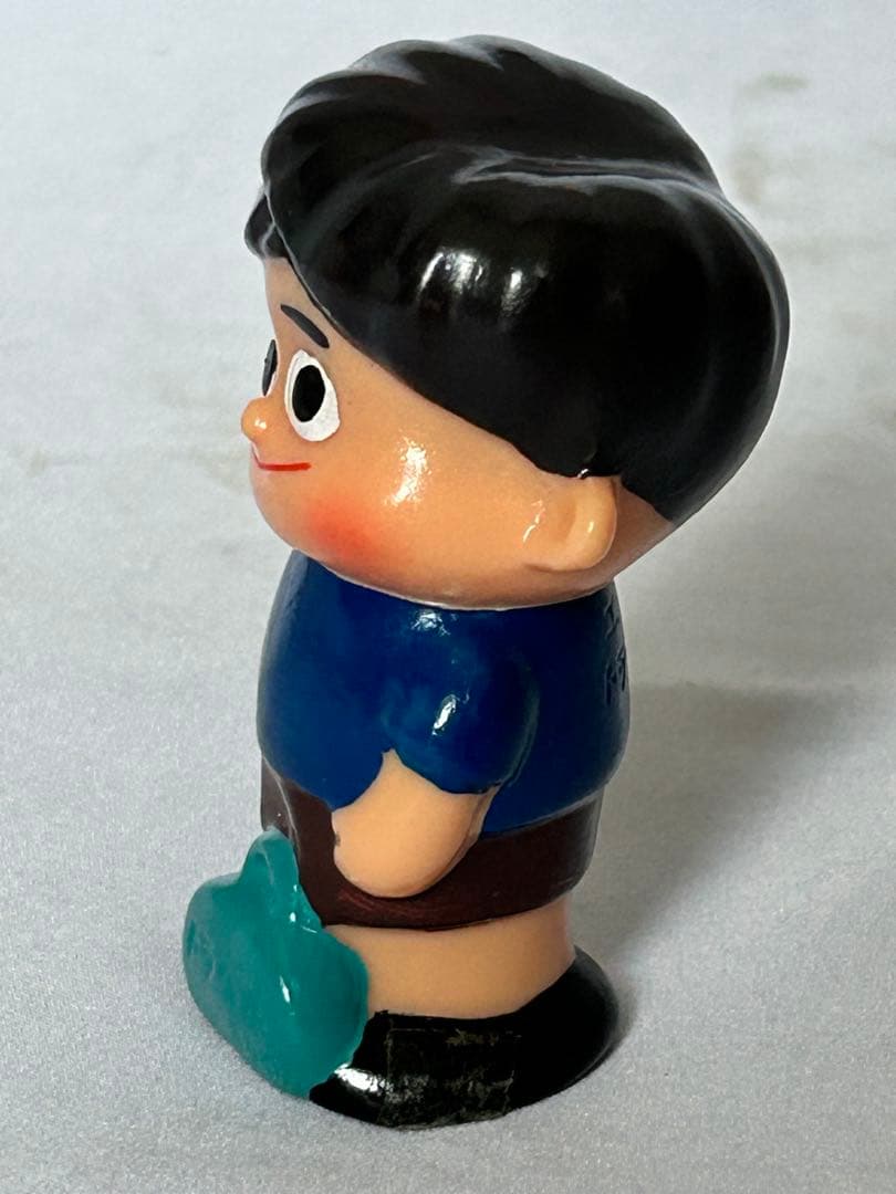 トラベルミン坊や　青服　貯金箱　エーザイ