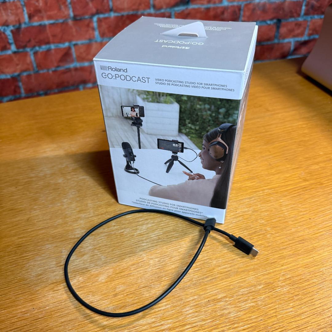 Roland GO:POCAST コンデンサーマイク