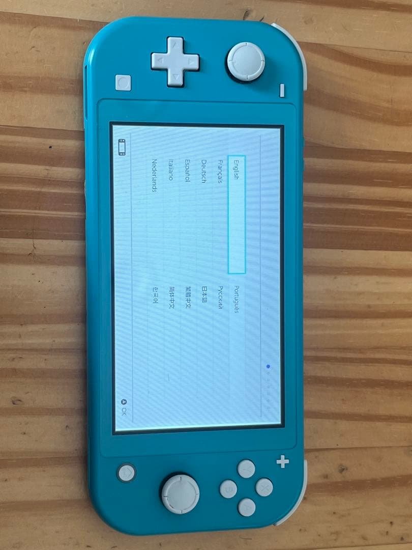 Nintendo Switch light ターコイズブルー ジャンク品