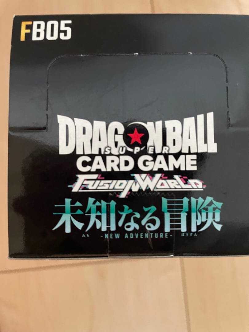 ドラゴンボールフュージョンワールド　未知なる冒険 1ボックス　テープ付き