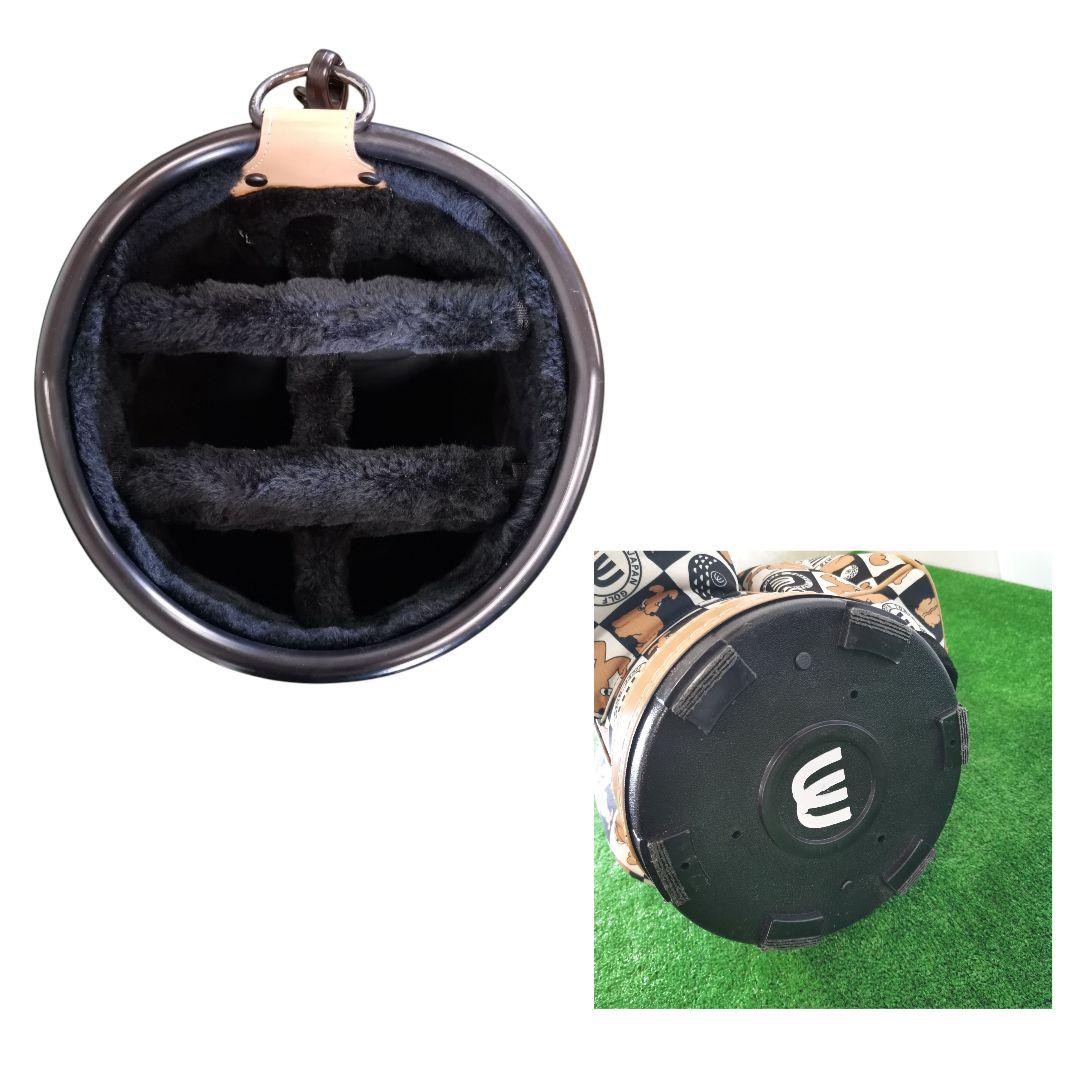 MU SPORTSミエコウエサコ キャディバッグ レディース ワンちゃんデザイン