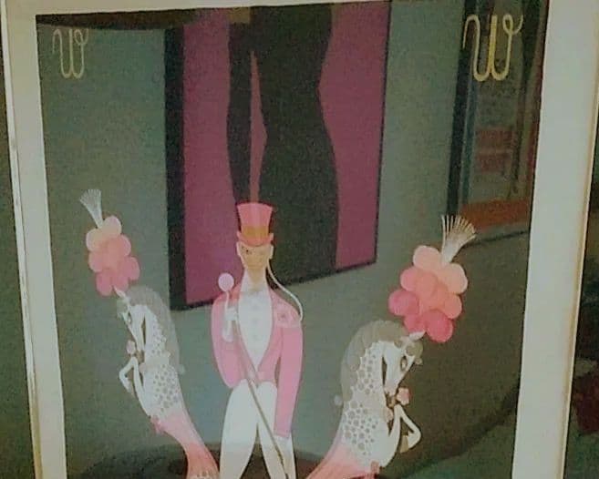 ❣️美術品#エルテ・アルファベットシリーズW(ダブル)#最後のリトグラフ#AP版