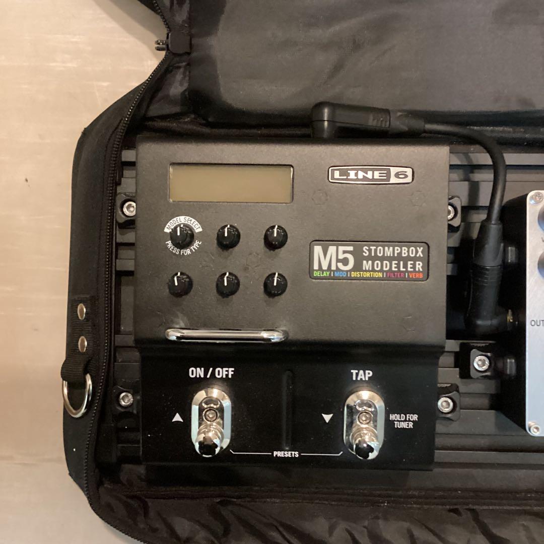 エフェクター4台　ボード　セット