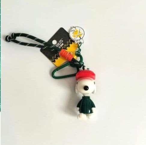 【新品】5種セットMINISO限定スヌーピー 75周年 立体型キーホルダー