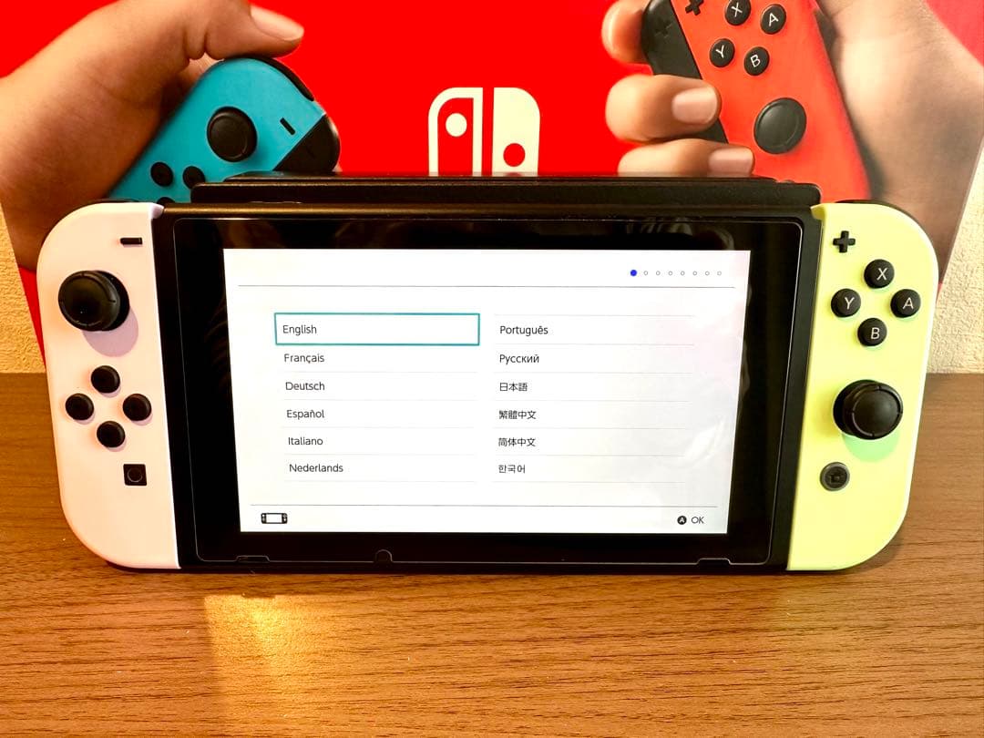 【良品】Nintendo Switch 本体 おまけ付き コントローラ変更済み