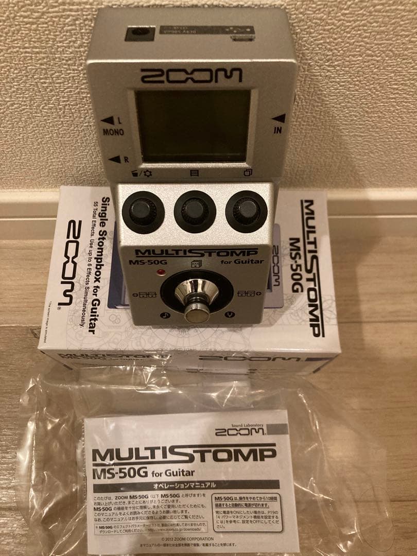 ギター ZOOM MULTI STOMP MS-50G
