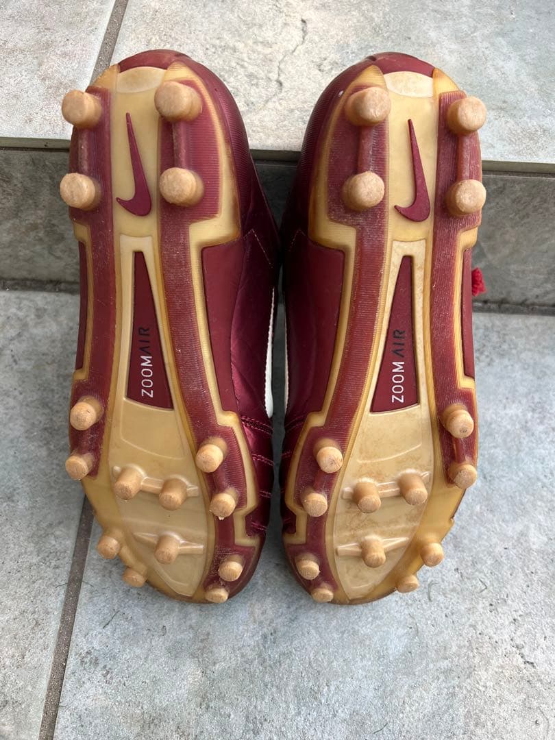 Nike air zoom total 90 赤 スパイクシューズ25.5