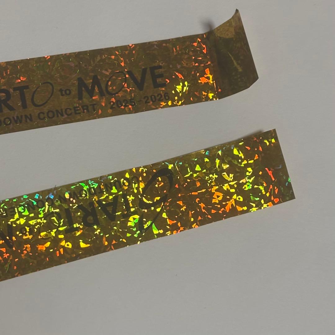 カウコン 銀テープ フル2本と2017年〜の使用済み半券9枚まとめ売り