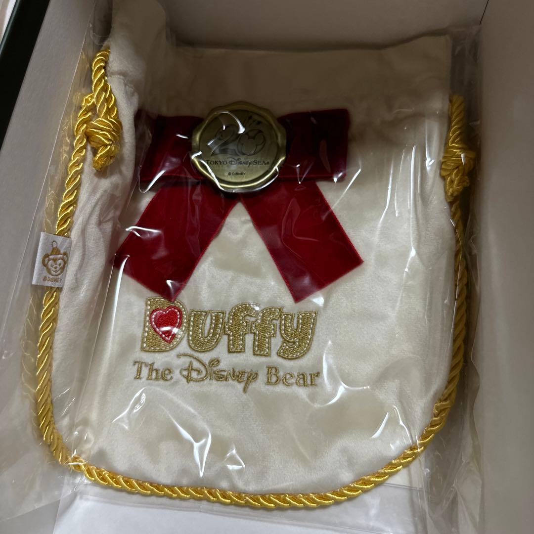 2点　シュタイフ　ダッフィー　シェリーメイ ぬいぐるみ　ディズニー　クリスマス