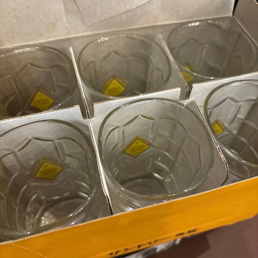 古酒 サントリー角4本 亀甲&グラスSET 未使用品