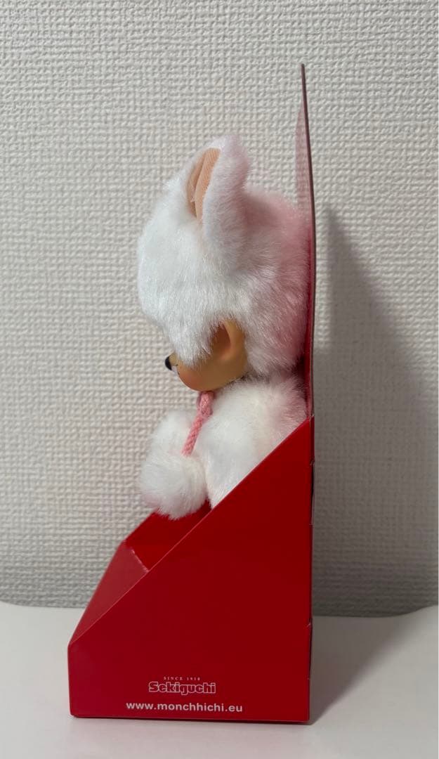 【即日発送】海外限定　EU モンチッチ　白い猫　ホワイトキャット