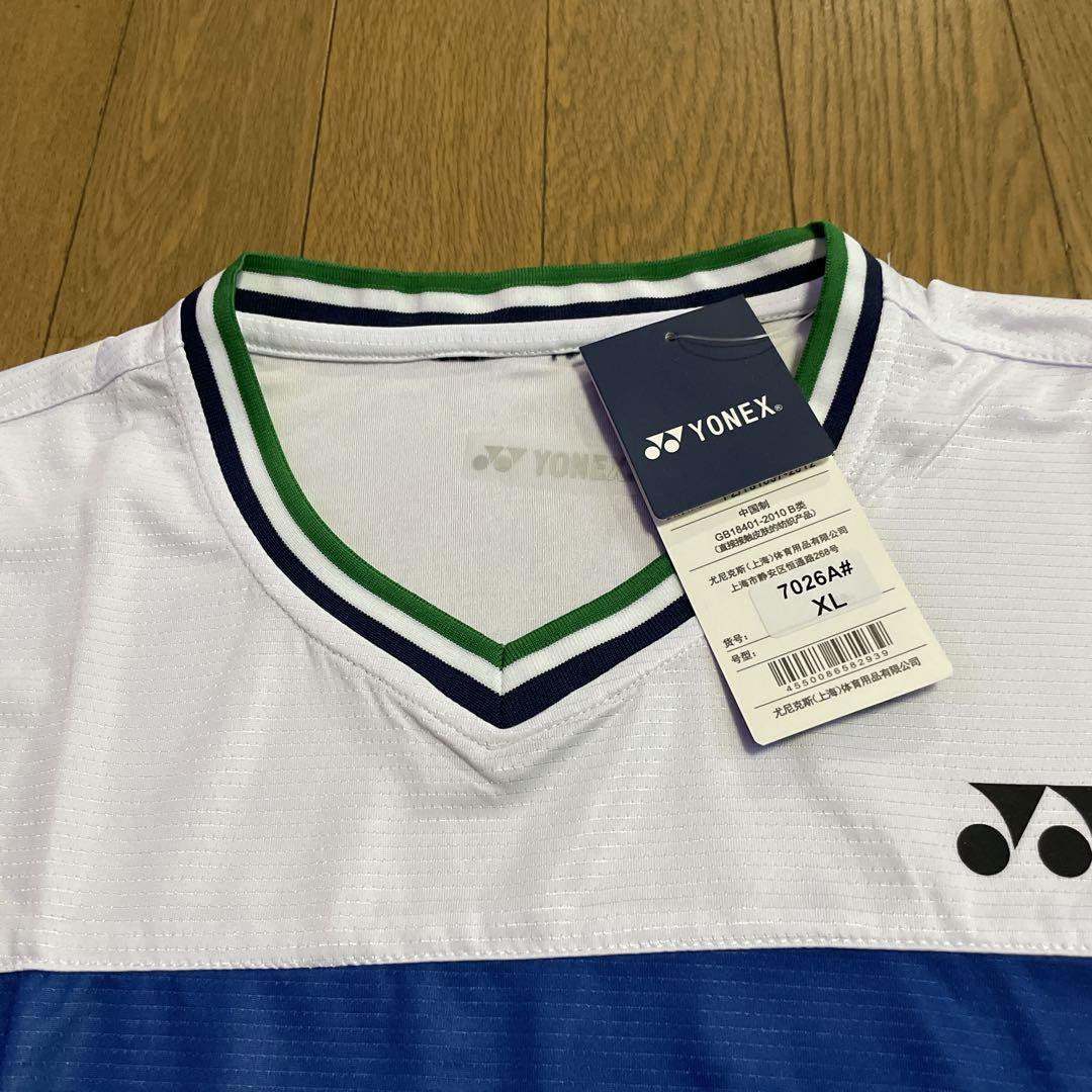 ヨネックス　YONEX 75周年記念ゲームシャツ　新品　サイズXL