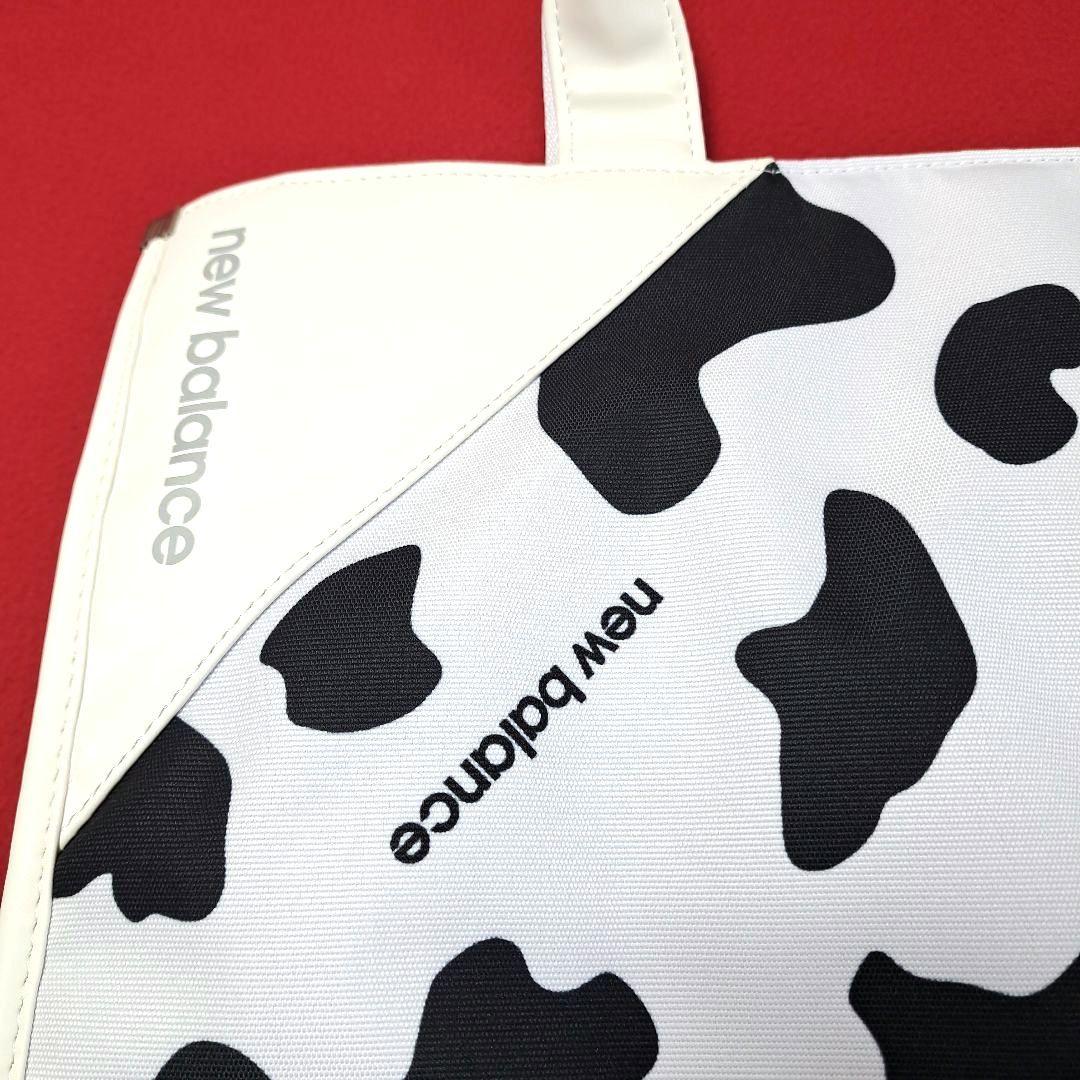 【美品】new balance golf トートバック ボストンテリア柄