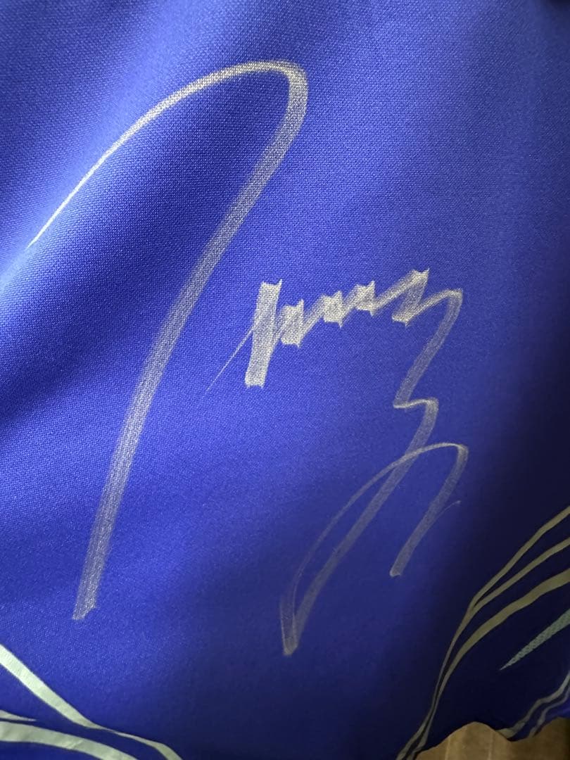 新品未使用 2006年 日本代表ユニフォーム 宮本選手直筆サイン入り L サイズ