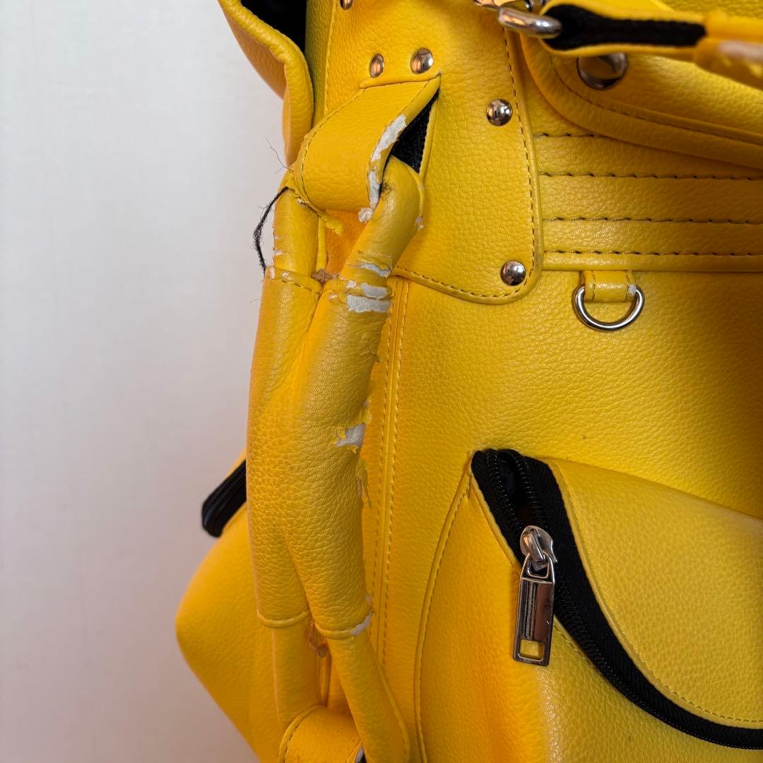 キャディバックCAROキャロNEW BOXER USA YELLOWゴルフバッグ