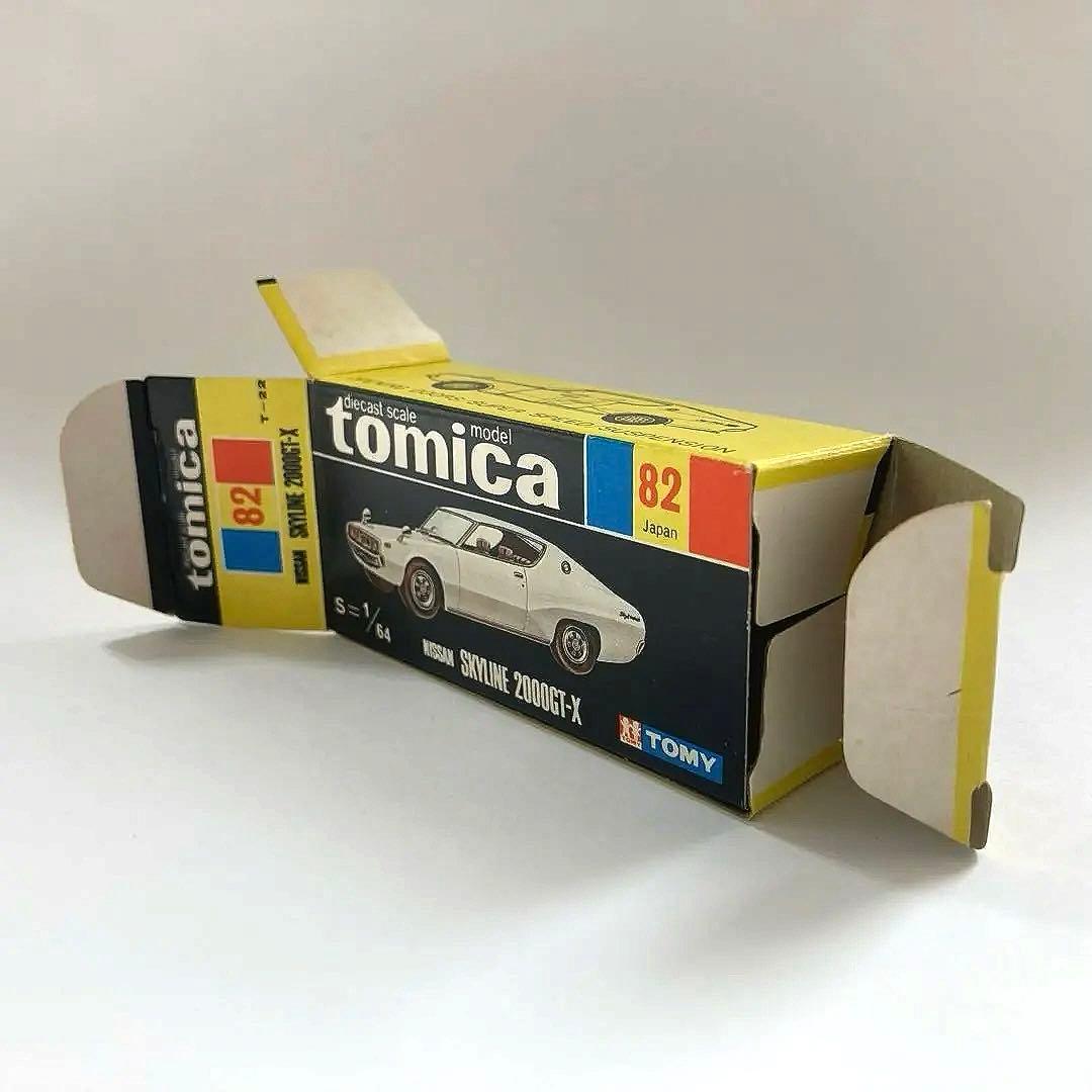 トミカ 82 スカイライン2000GT-X 日本製 ケンメリ 1Eホイール黒箱