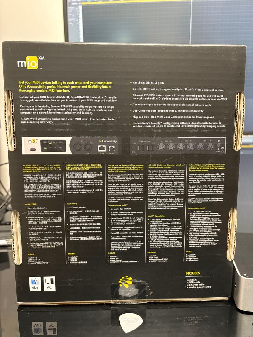 mioXM™ MIDI インターフェイス / iConnectivity