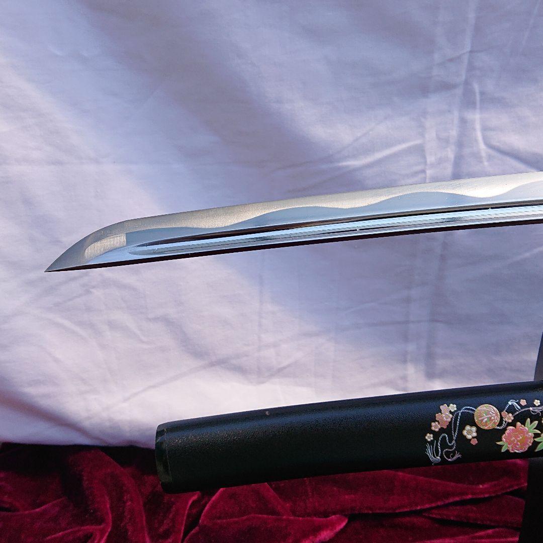 本格居合練習刀 砂型合金 樋入り刀身