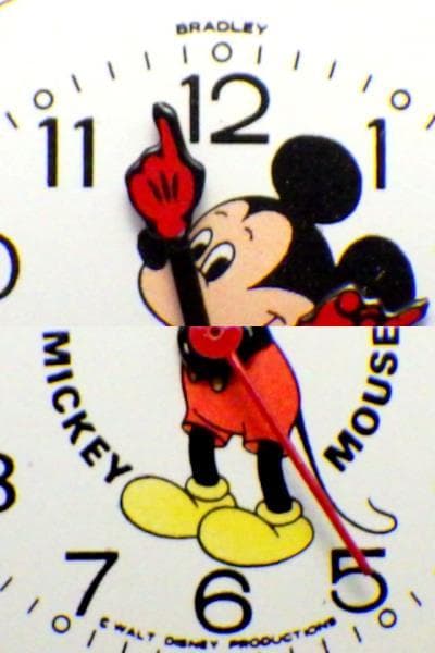 【限定値下】激レア★箱付【1970年代】ディズニー ミッキーマウス 手巻き腕時計