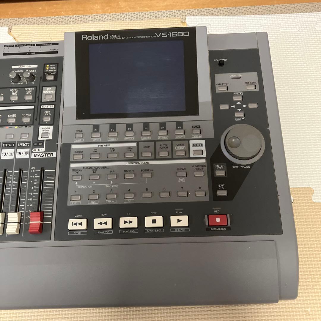 Roland VS-1680 マルチトラックレコーダー 動作未確認