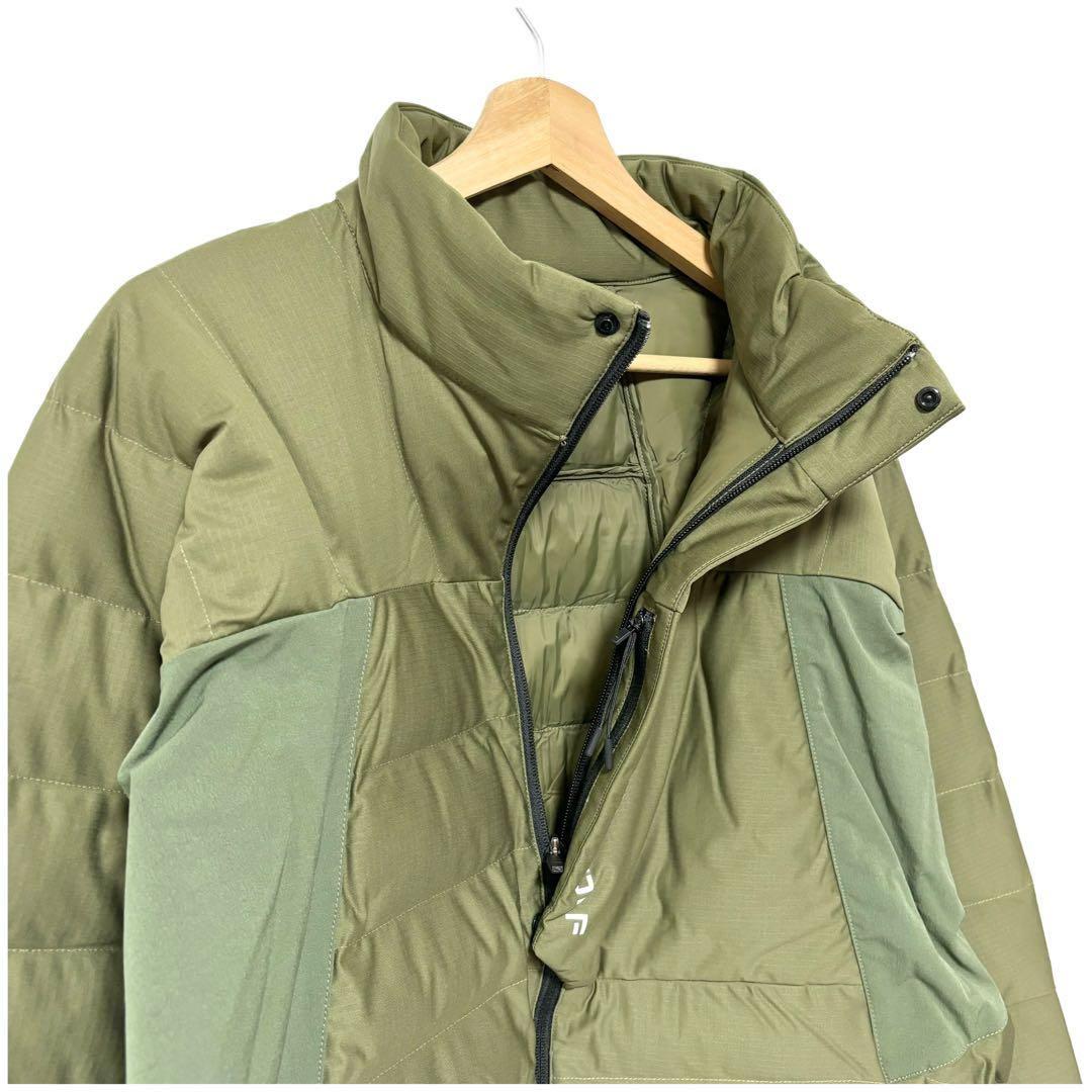 新品 ラッセルノ ゴルフ パデッド ジャケット カーキ　中綿 2XL 7