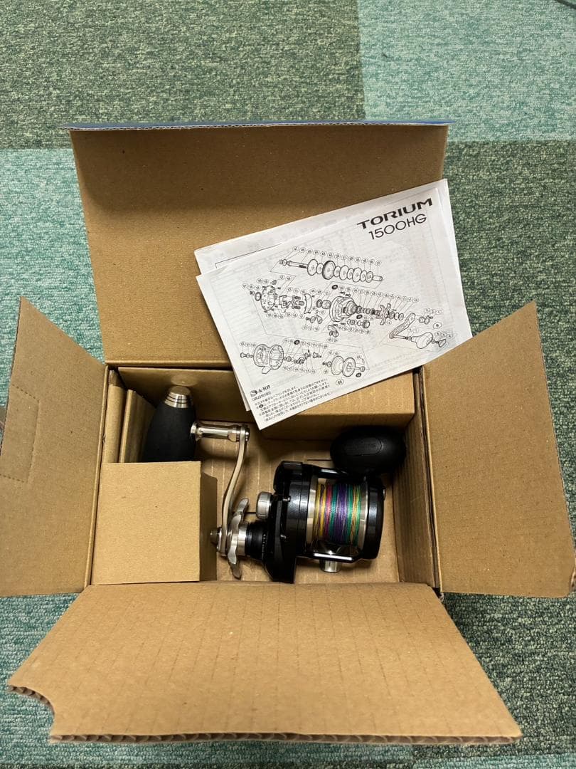 リール SHIMANO TORIUM 1500HG