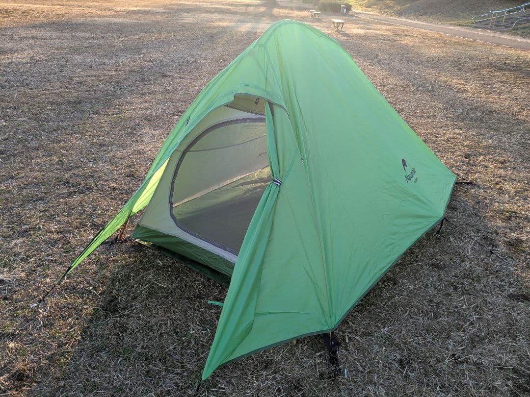 Naturehike Cloud UP 2 キャンプテント フットプリント付き