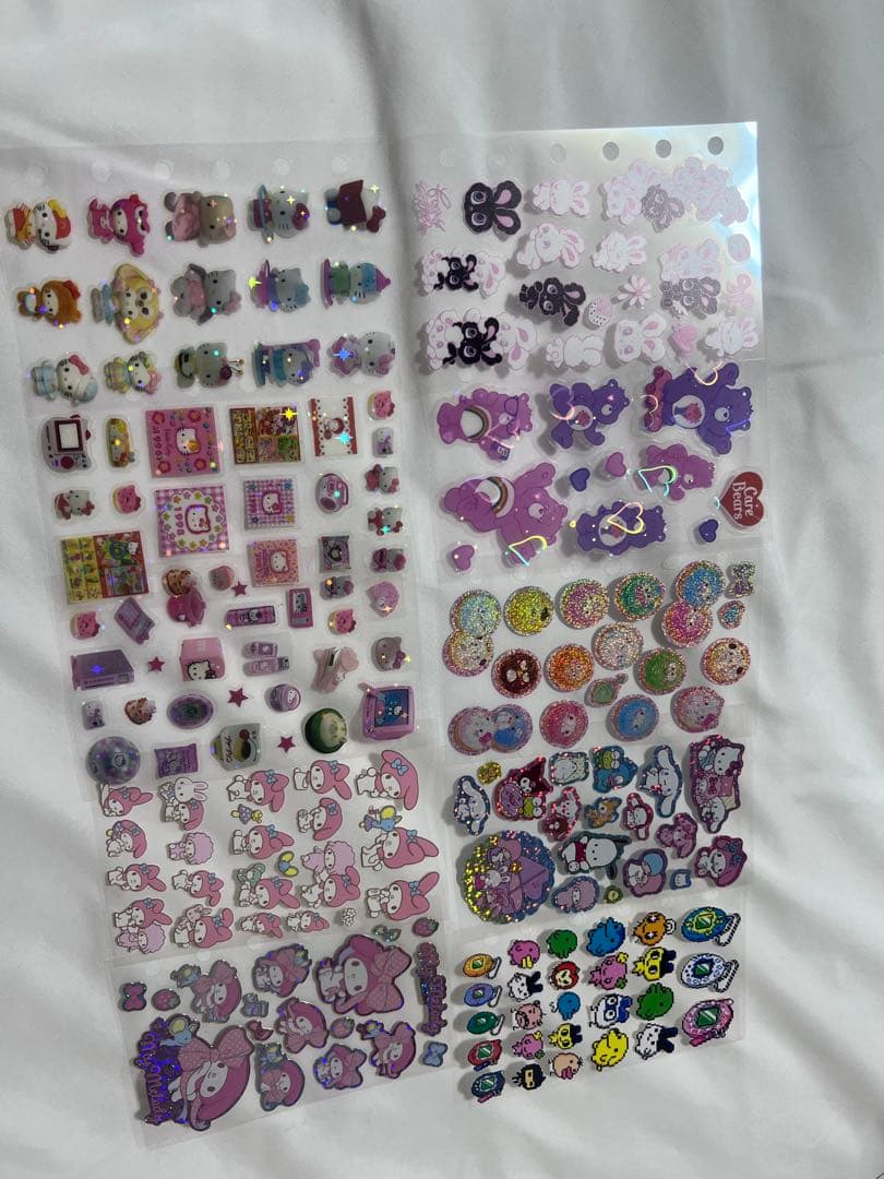 平成レトロ シール帳完成品 8冊セット バインダーリフィル付 まとめ売り