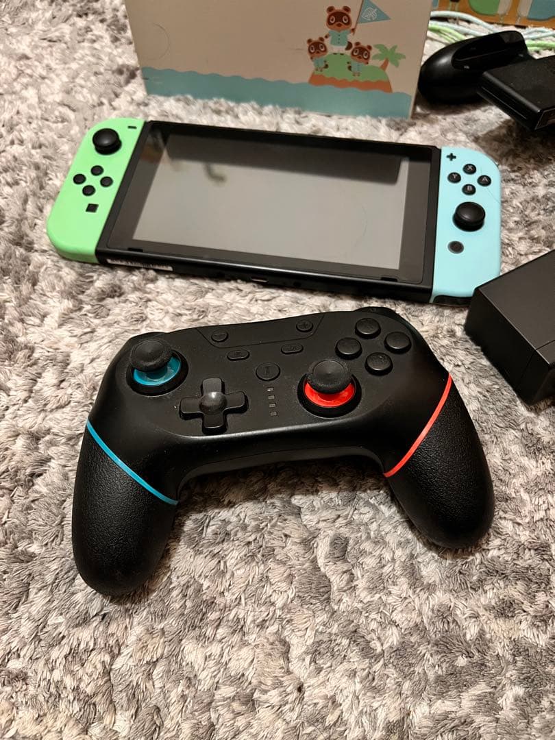 Nintendo Switch 本体 どうぶつの森セット 純正プロコン付