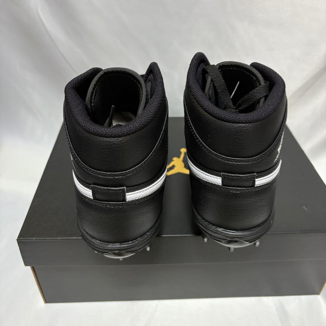 Jordan 1 Mid TD Black　アメフト スパイク 28.5cm　B