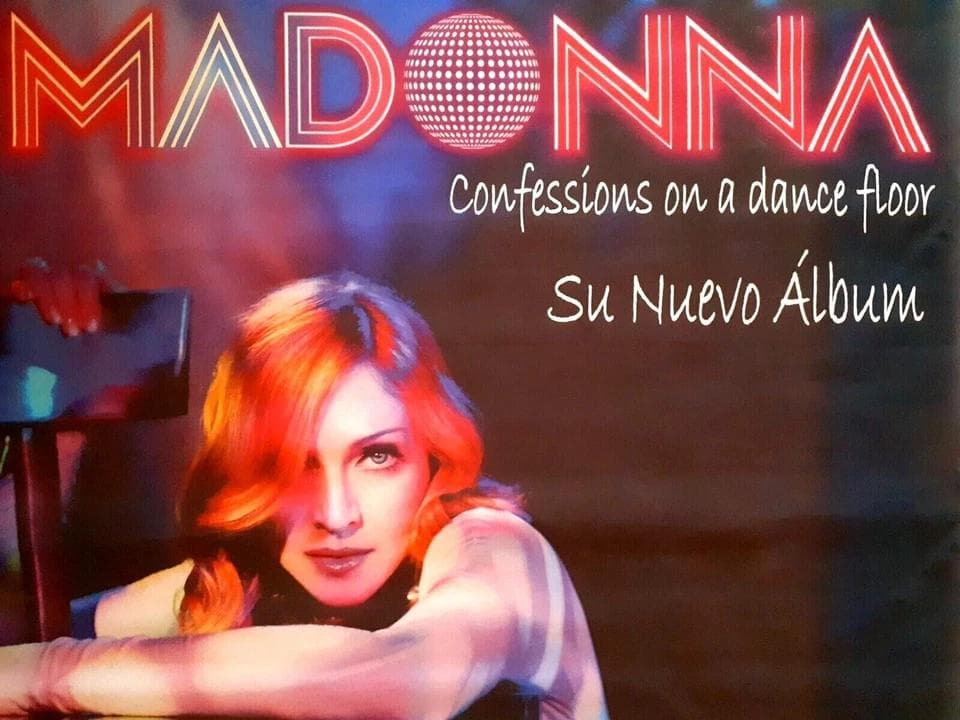 MADONNA　コロンビア製 WEA 宣伝用 非売品 タペストリー
