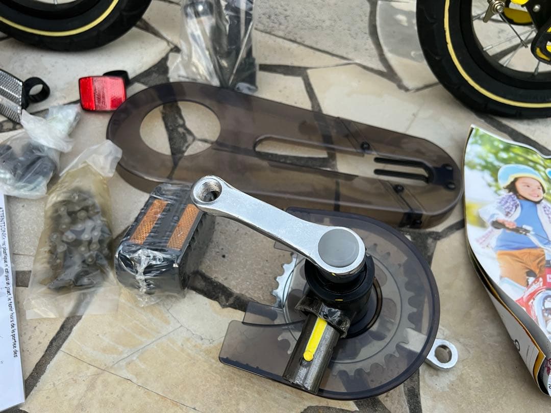 へんしんバイク 12インチ イエロー 自転車 軽量スポーツバイク☆