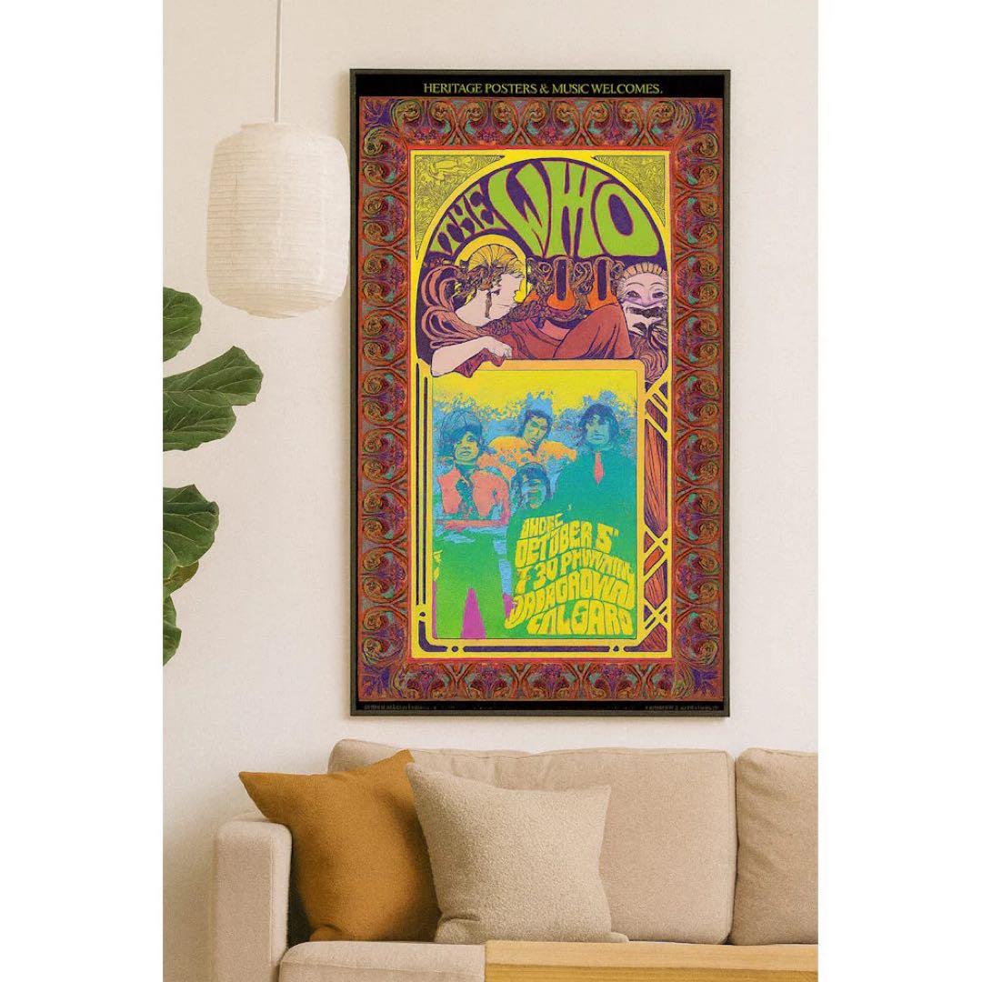 【公式正規品】The Who Concert Poster Bob Masse