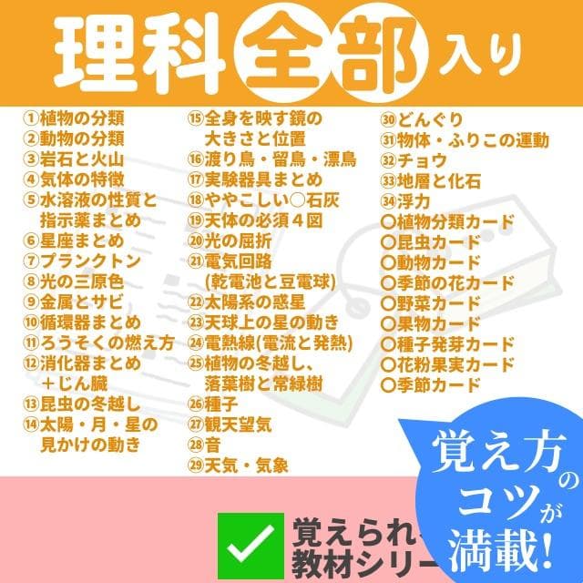 ✨63000円➡44000円✨【～2/8期間限定特価】理科全部入り